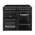 444411862 Stoves Richmond 110cm Dual Fuel Range Cooker - Black