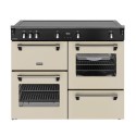 444411866 Stoves Richmond 110cm Electric Induction Range Cooker - Cream