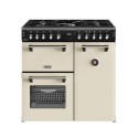 444411868 Stoves Richmond DX 90cm Dual Fuel Range Cooker - Cream