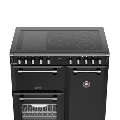Stoves Richmond DX 90cm Electric Induction Range Cooker - Black