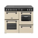 444411874 Stoves Richmond DX 100cm Electric Induction Range Cooker - Cream