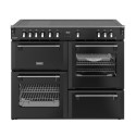 444411878 Stoves Richmond DX 110cm Electric Induction Range Cooker - Black