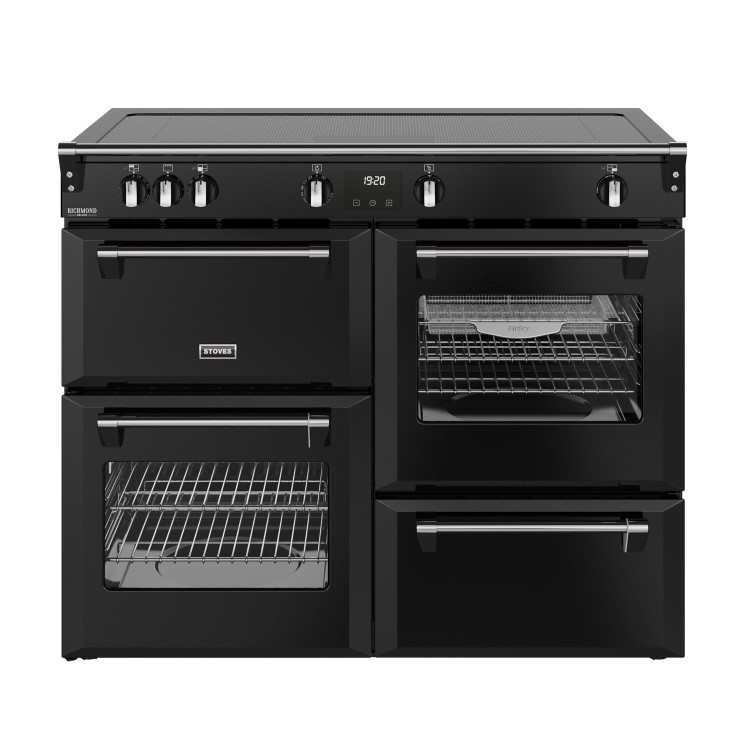 Stoves Richmond DX 110cm Electric Zoneless Induction Range Cooker - Black