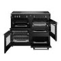 Stoves Richmond DX 110cm Electric Zoneless Induction Range Cooker - Black