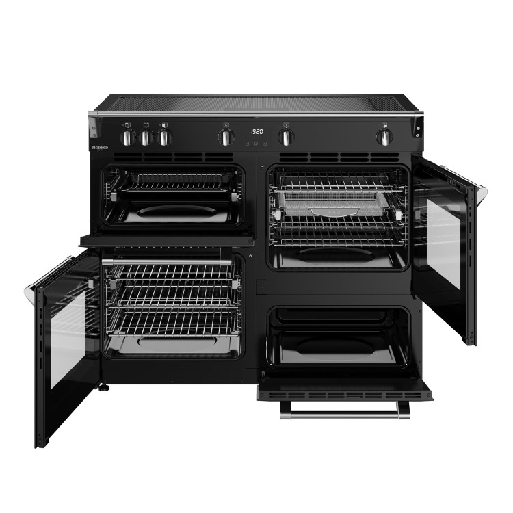 Stoves Richmond DX 110cm Electric Zoneless Induction Range Cooker - Black