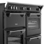 Stoves Richmond DX 110cm Electric Zoneless Induction Range Cooker - Black