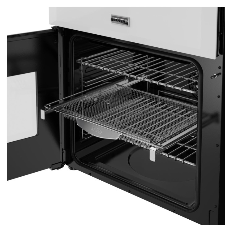 Stoves Richmond DX 60cm Dual Fuel Cooker - Ice White