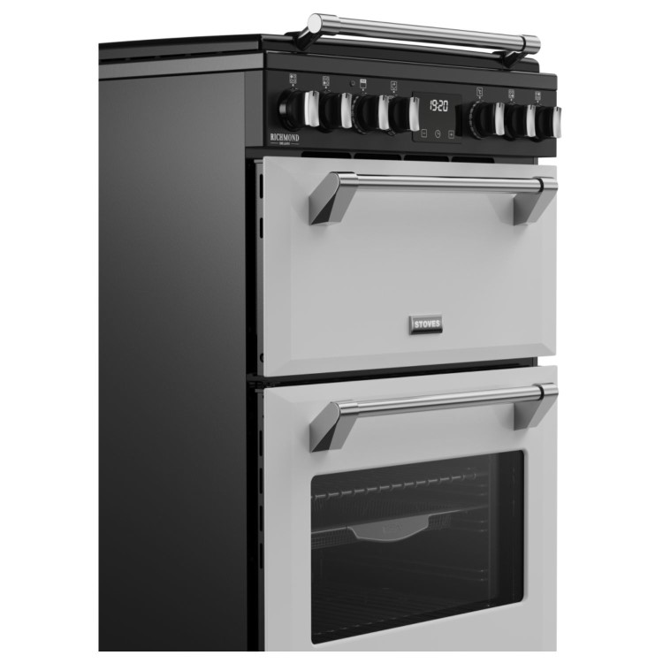 Stoves Richmond DX 60cm Dual Fuel Cooker - Ice White
