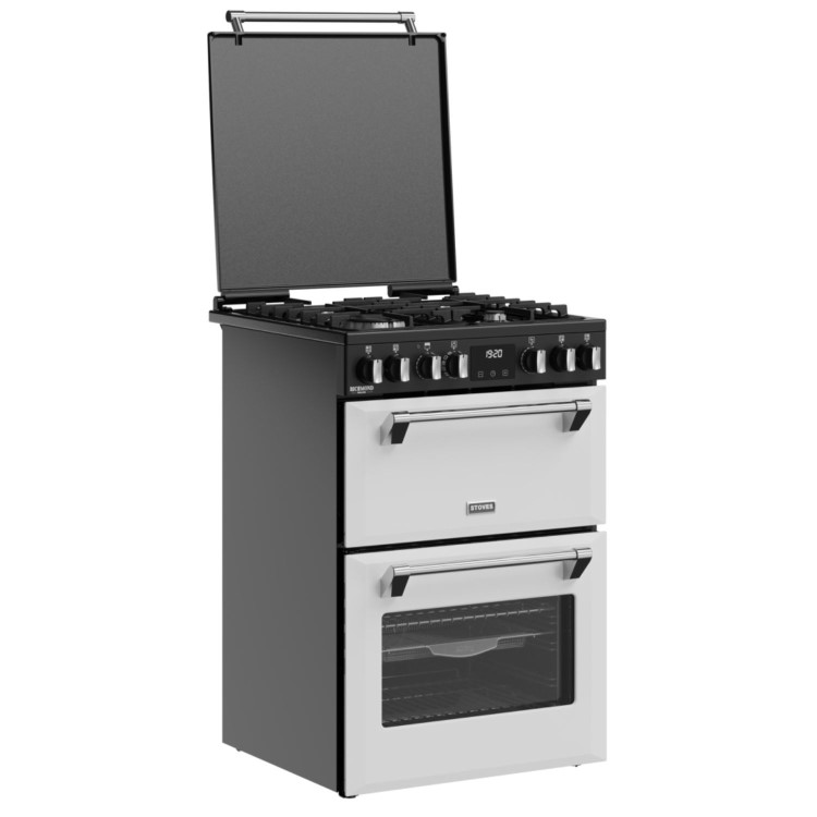 Stoves Richmond DX 60cm Dual Fuel Cooker - Ice White