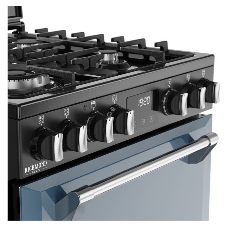 Stoves Richmond DX 60cm Dual Fuel Cooker - Twilight Blue