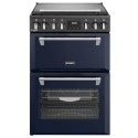 444411995 Stoves Richmond DX 60cm Dual Fuel Cooker - Midnight Blue