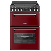 Stoves Richmond DX 60cm Dual Fuel Cooker - Garnet Red