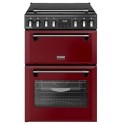 444412002 Stoves Richmond DX 60cm Electric Induction Cooker - Garnet Red