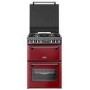 Stoves Richmond DX 60cm Dual Fuel Cooker - Garnet Red