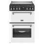 Stoves Richmond DX 60cm Dual Fuel Cooker - Ice White