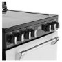 Stoves Richmond DX 60cm Electric Induction Cooker - Ice White