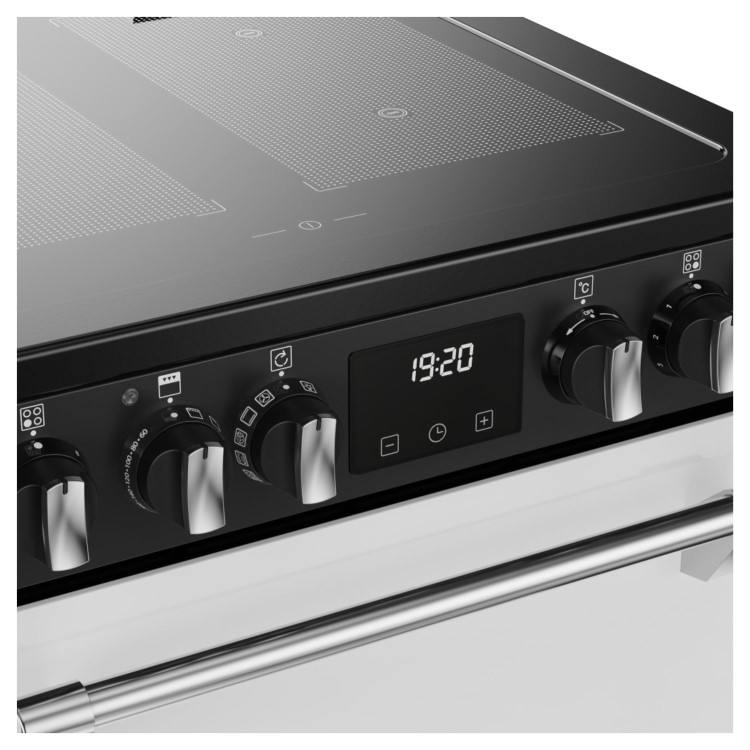 Stoves Richmond DX 60cm Electric Induction Cooker - Ice White