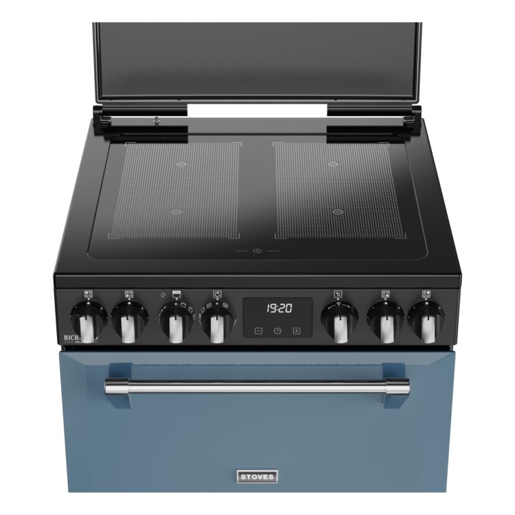 Stoves Richmond DX 60cm Electric Induction Cooker - Twilight Blue