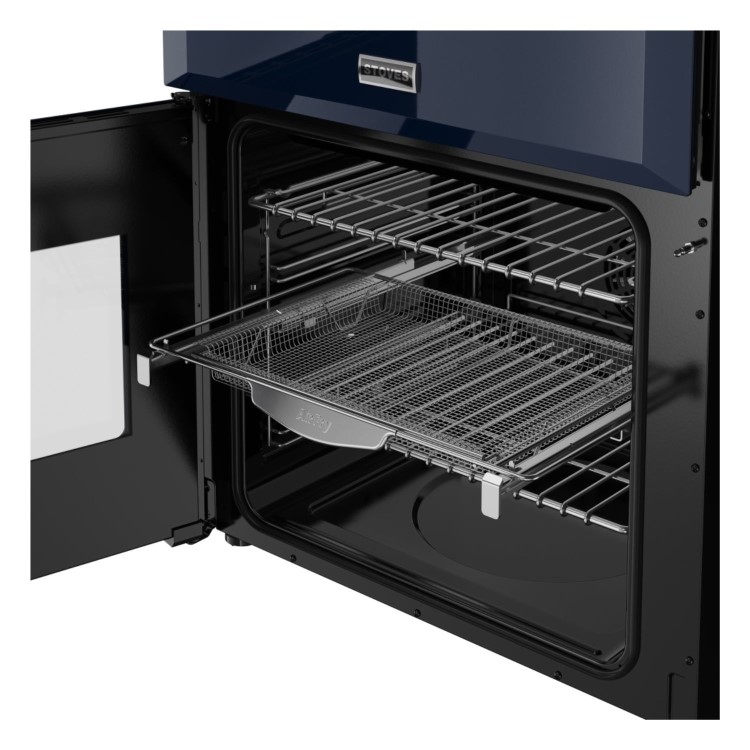 Stoves Richmond DX 60cm Dual Fuel Cooker - Midnight Blue