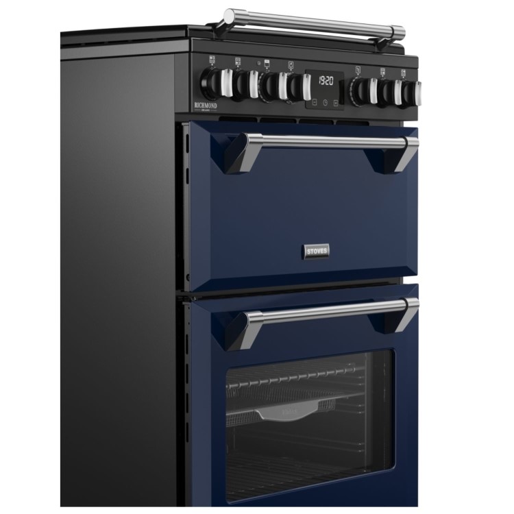 Stoves Richmond DX 60cm Dual Fuel Cooker - Midnight Blue