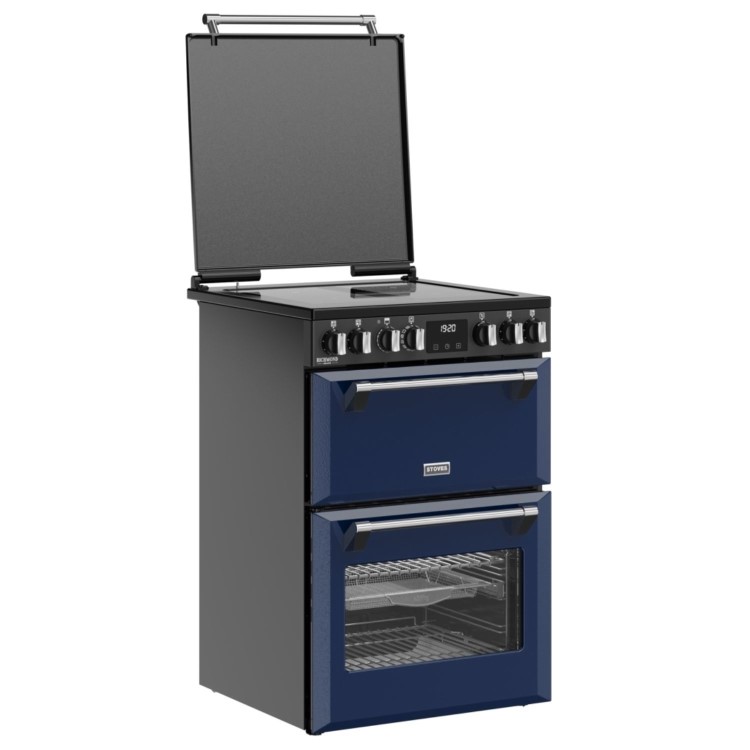 Stoves Richmond DX 60cm Electric Induction Cooker - Midnight Blue