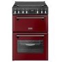 Stoves Richmond DX 60cm Electric Induction Cooker - Garnet Red