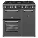 444412003 Stoves Richmond DX 90cm Dual Fuel Range Cooker - Anthracite Grey