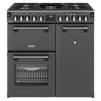 Stoves Richmond DX 90cm Dual Fuel Cooker - Anthracite Grey