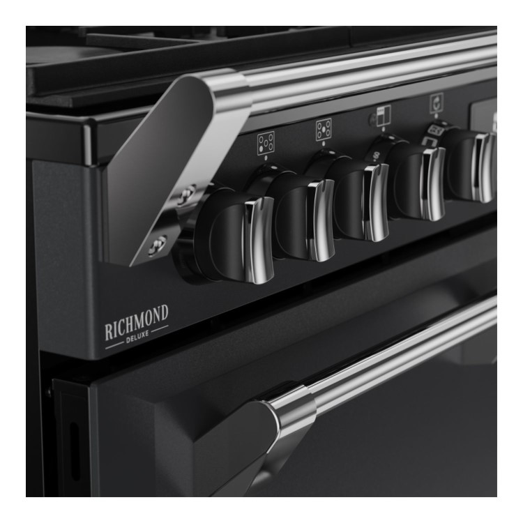 Stoves Richmond DX 90cm Dual Fuel Cooker - Anthracite Grey