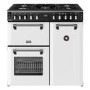 Stoves Richmond DX 90cm Dual Fuel Cooker - Ice White