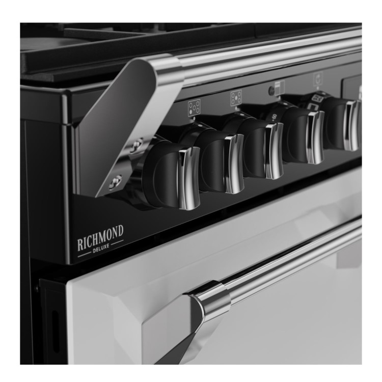 Stoves Richmond DX 90cm Dual Fuel Cooker - Ice White