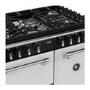 Stoves Richmond DX 90cm Dual Fuel Cooker - Ice White