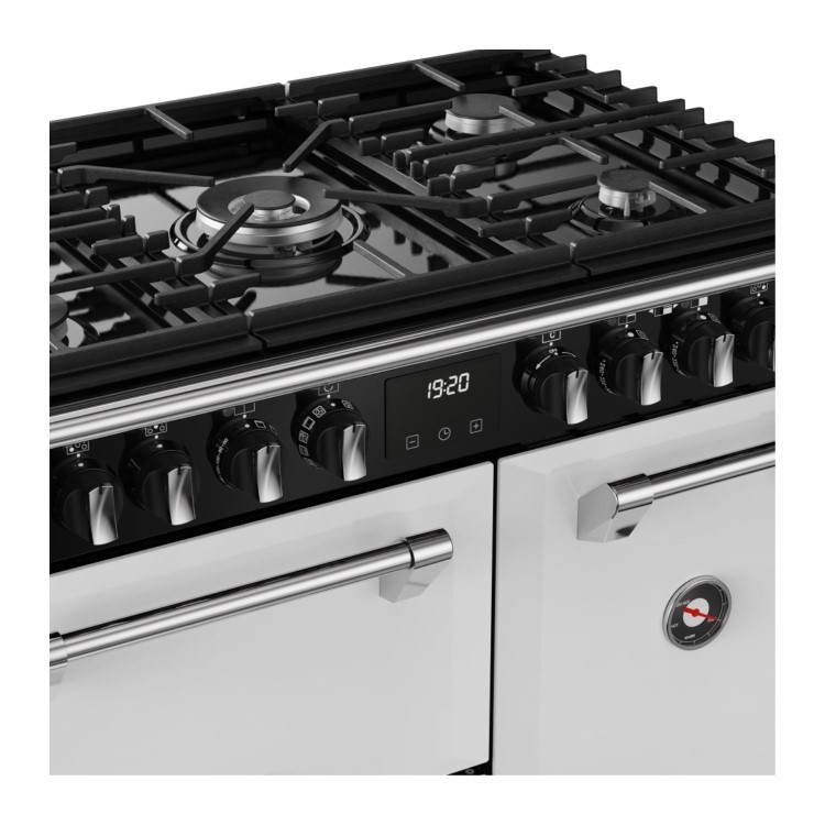 Stoves Richmond DX 90cm Dual Fuel Cooker - Ice White