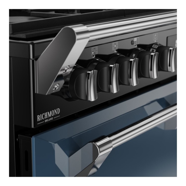 Stoves Richmond DX 90cm Dual Fuel Cooker - Twilight Blue