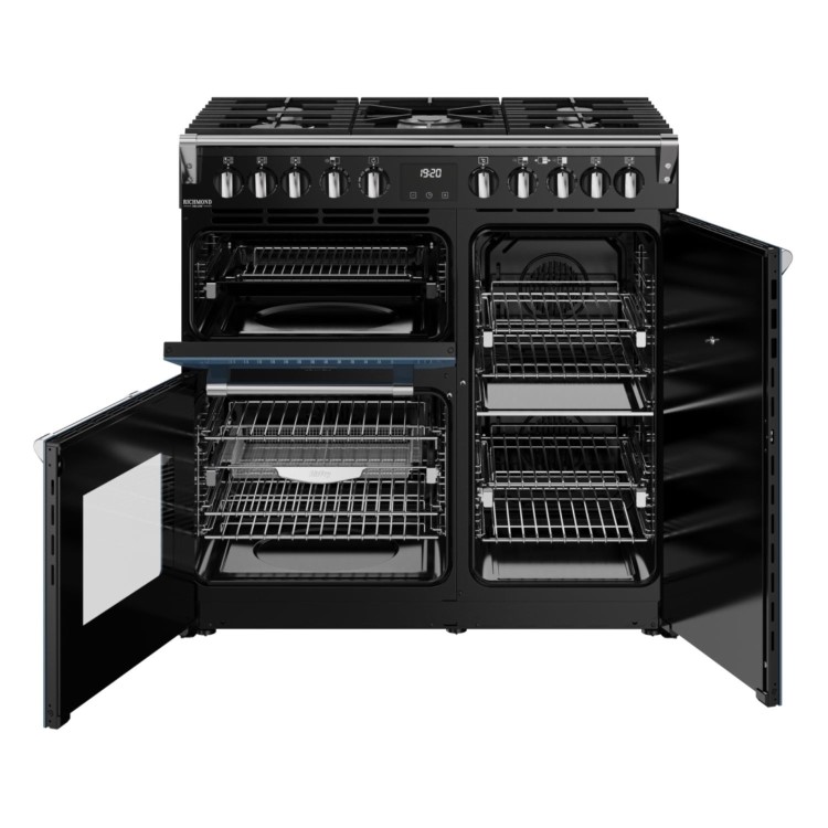 Stoves Richmond DX 90cm Dual Fuel Cooker - Twilight Blue
