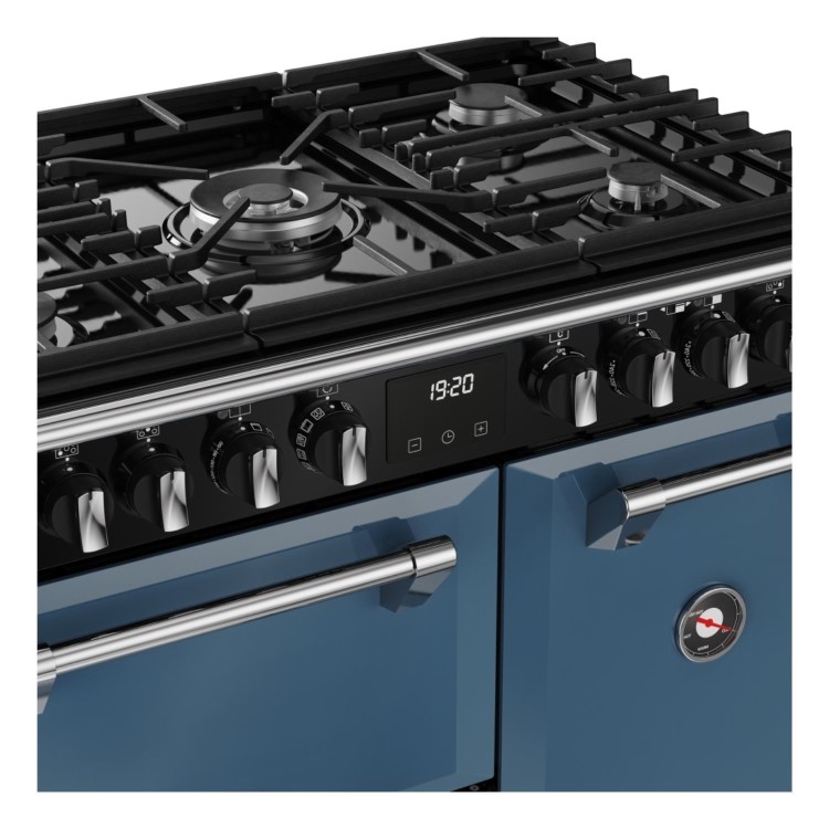Stoves Richmond DX 90cm Dual Fuel Cooker - Twilight Blue