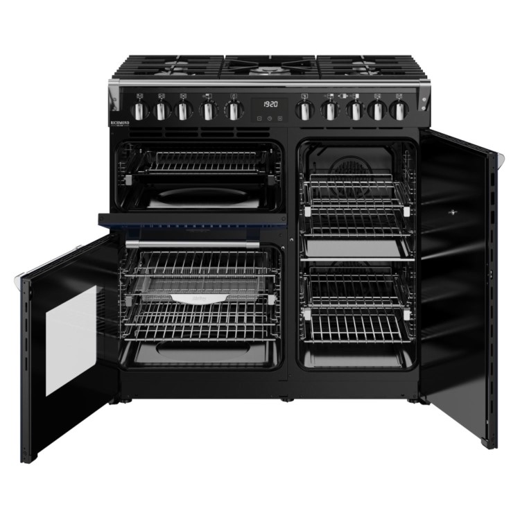 Stoves Richmond DX 90cm Dual Fuel Cooker - Midnight Blue