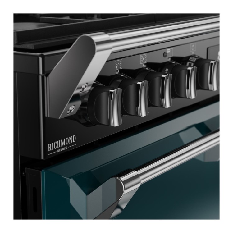 Stoves Richmond DX 90cm Dual Fuel Cooker - Deep Marine