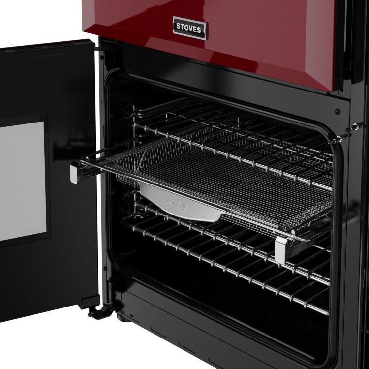 Stoves Richmond DX 90cm Dual Fuel Range Cooker - Red