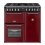 Stoves Richmond DX 90cm Dual Fuel Range Cooker - Red