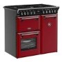 Stoves Richmond DX 90cm Dual Fuel Range Cooker - Red