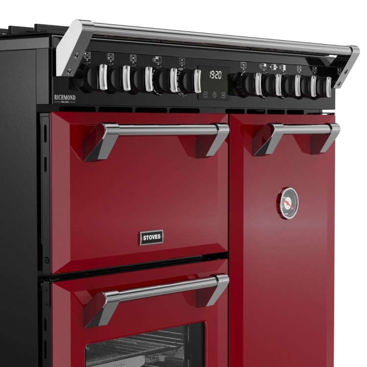 Stoves Richmond DX 90cm Dual Fuel Range Cooker - Red