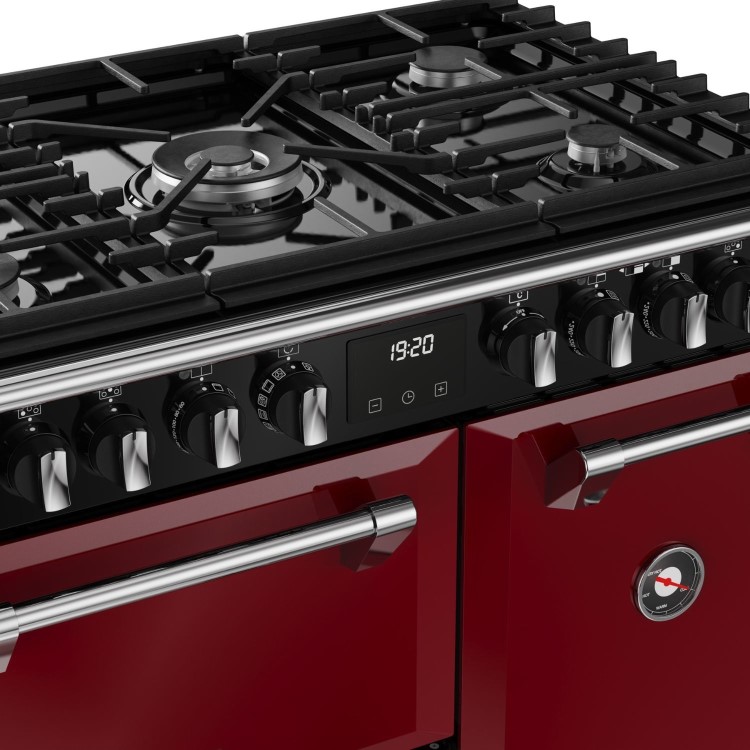 Stoves Richmond DX 90cm Dual Fuel Range Cooker - Red
