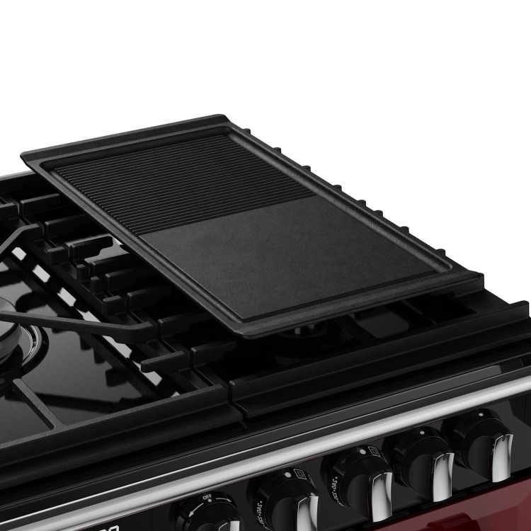 Stoves Richmond DX 90cm Dual Fuel Range Cooker - Red