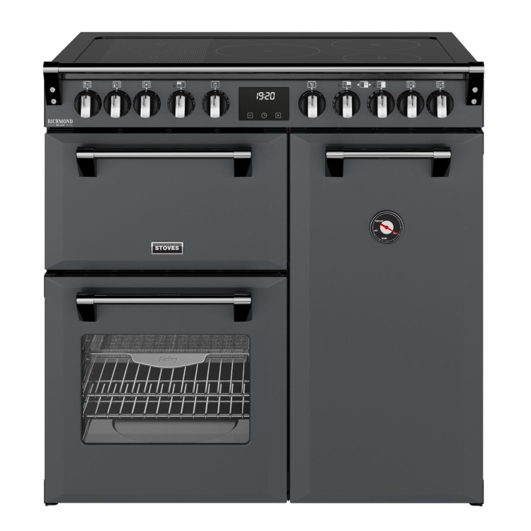 Stoves Richmond DX 90cm Electric Induction Range Cooker - Grey