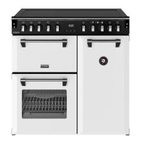 Stoves Richmond DX 90cm Electric Induction Range Cooker - White