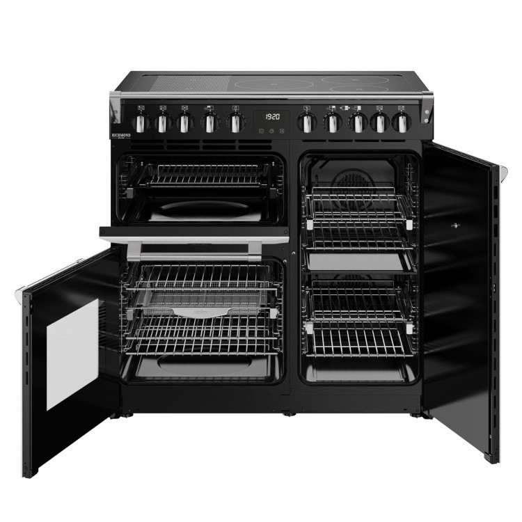 Stoves Richmond DX 90cm Electric Induction Range Cooker - White