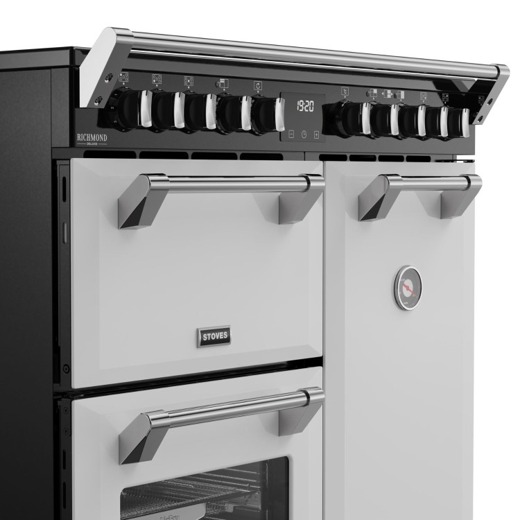 Stoves Richmond DX 90cm Electric Induction Range Cooker - White