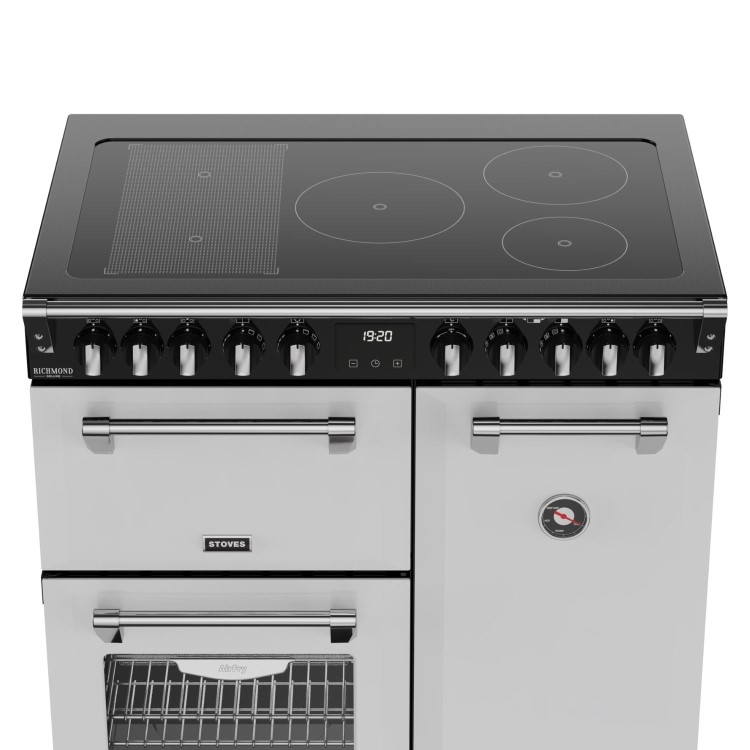 Stoves Richmond DX 90cm Electric Induction Range Cooker - White