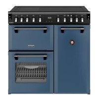 Stoves Richmond DX 90cm Electric Induction Range Cooker - Blue